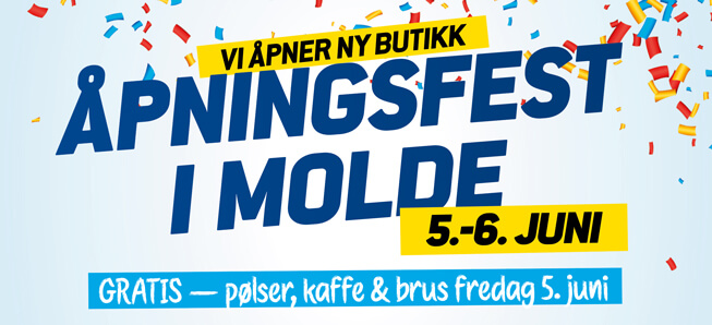 Molde &aring;pningsfest